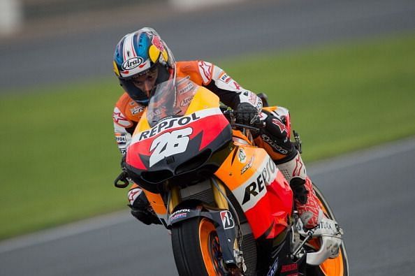 Dani Pedrosa had an intense battle with Jorge Lorenzo for the 2012 MotoGP World Championship