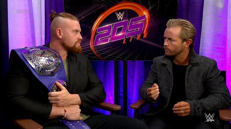 Buddy Murphy had some harsh words for Cedric Alexander...and surprising praise for Mustafa Ali