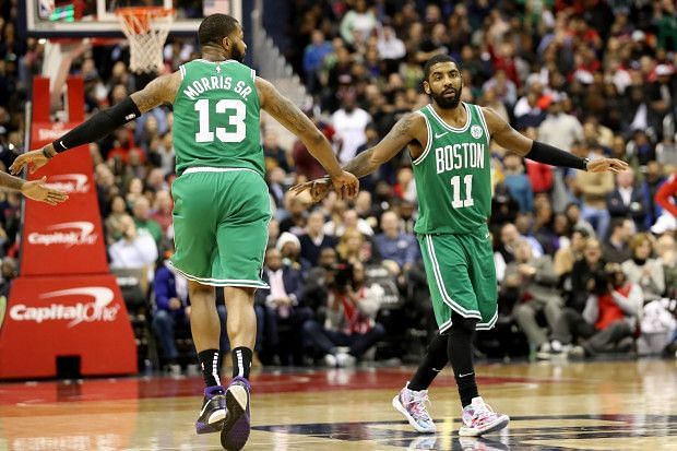 Morris &amp; Irving were the top-scorers for Boston in this game.
