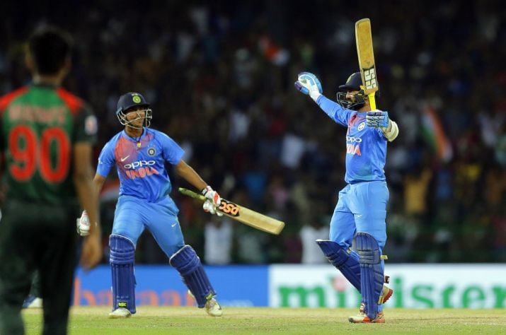 Dinesh Karthik's 29 off 8 gave India one of their best T20I wins in 2018