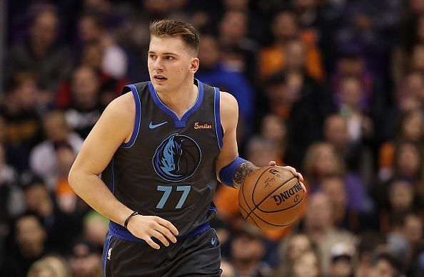 Luka Doncic is the front runner for Rookie of the Year award