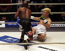 Mayweather stops Nasukawa in 1st round, flooring him 3 times