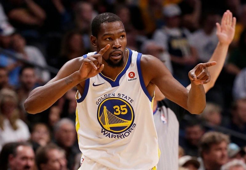 Durant scored 11 points and struggled from the field