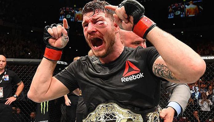 Bisping won the UFC Middleweight title in 2016