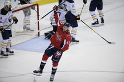 Wilson breaks tie in 3rd period Capitals beat Sabres 2-1