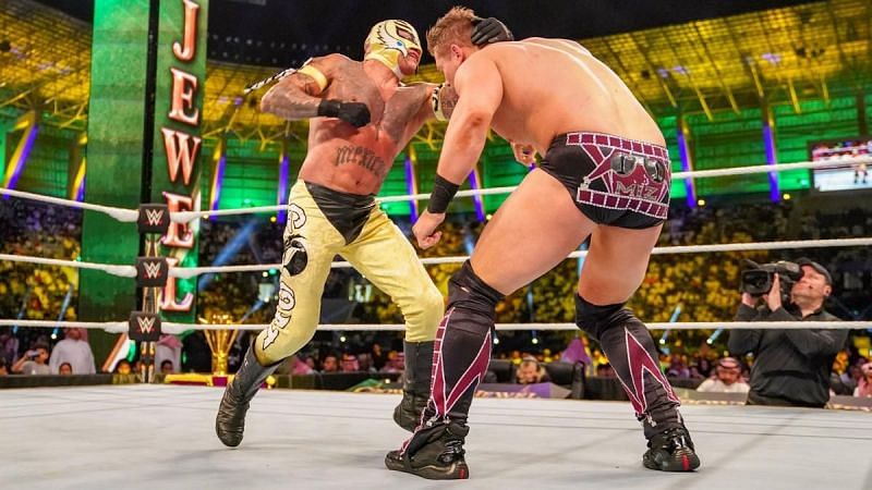 The Miz vs. Rey Mysterio for the Semi Finals of the World Cup