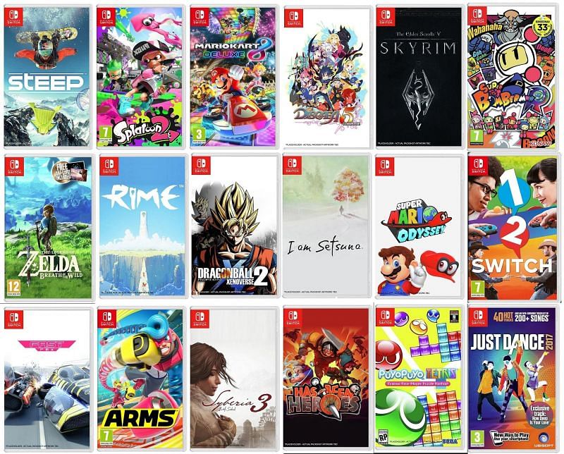 best switch games exclusive