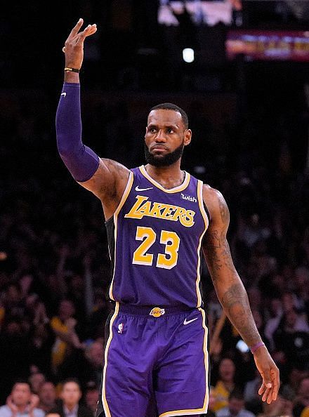 James for Lakers
