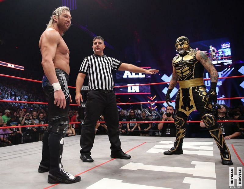 NJPW Superstar Kenny Omega faces off against Lucha Underground and Impact&#039;s Pentagon Jr. at All In.