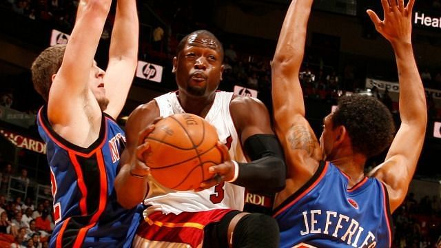 Wade scored career-high 55 points against the New York Knicks