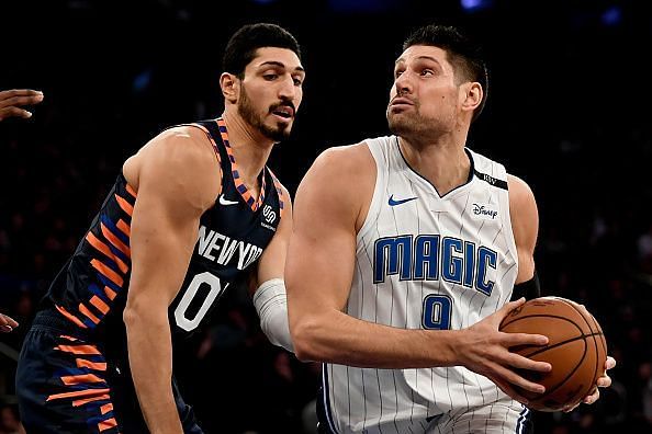 The Orlando Magic may look to trade away their experienced center