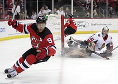Hall has 2 goals, 2 assists as slumping Devils beat Senators