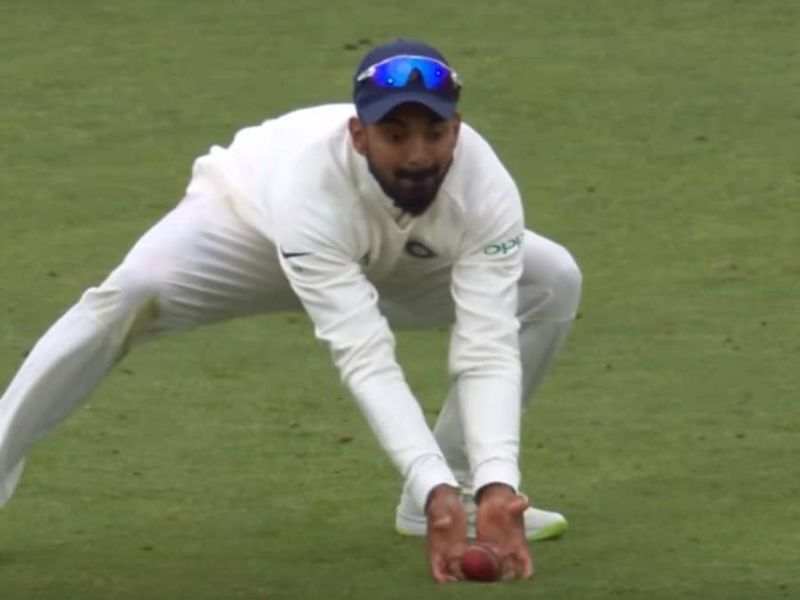 KL Rahul&#039;s catch to dismiss Joe Root in Trent Bridge