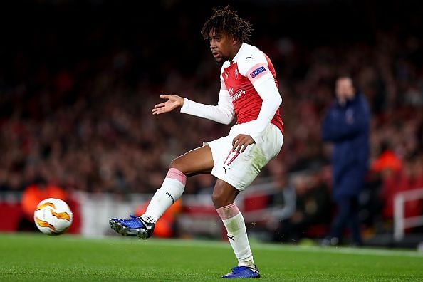 Alex Iwobi is likely to retain his place in the starting XI