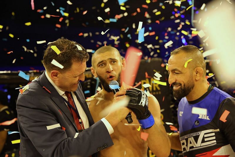 Khamzat Chimaev alongside UFC star, Reza Madadi calling on Jarrah Al Selawe