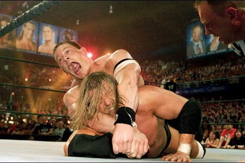Cena proved himself at WrestleMania 22, tapping out The Game.
