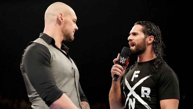 Rollins calling out Corbin for running the show into the ground!