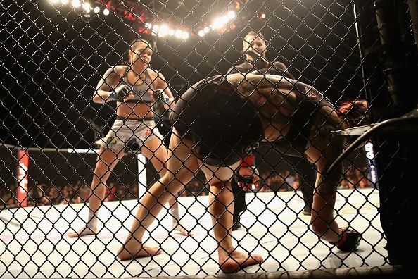 Amanda Nunes rocks Cris Cyborg