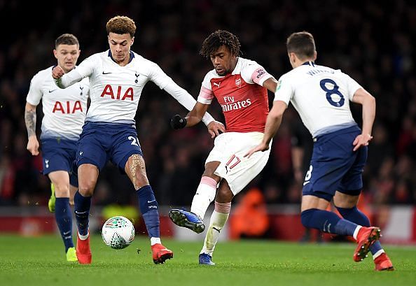 Alex Iwobi has shown flashes of what he can do but is too inconsistent to be relied on as a starter