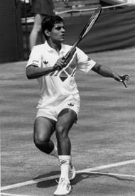 Ramesh Krishnan - emulated his father by winning the Wimbledon Junior Singles title