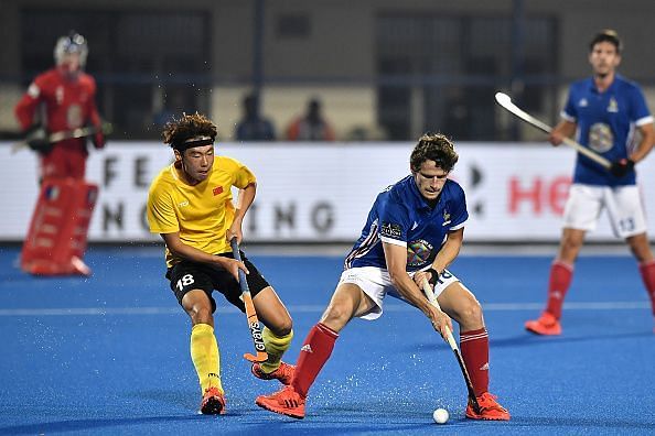 France v China - FIH Men's Hockey World Cup