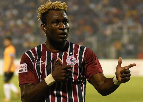 The match witnessed the famous Sten Gun celebration from Mohun Bagan&acirc;s winger Sony Norde