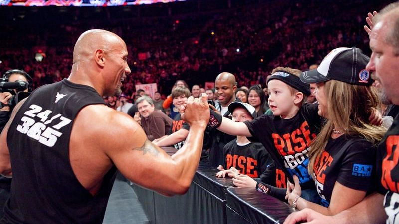 The Rock and Shawn Michaels could put any past tensions behind them.