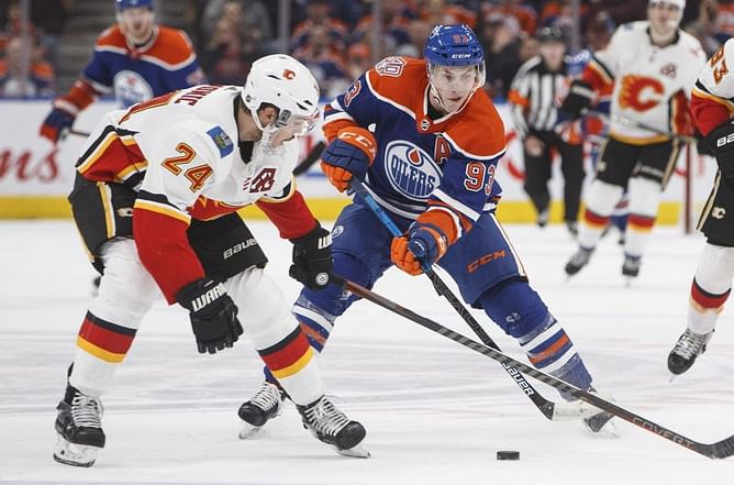 Koskinen, McDavid help Oilers beat Flames 1-0
