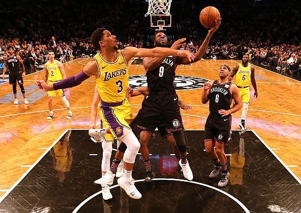 Los Angeles Lakers v Brooklyn Nets