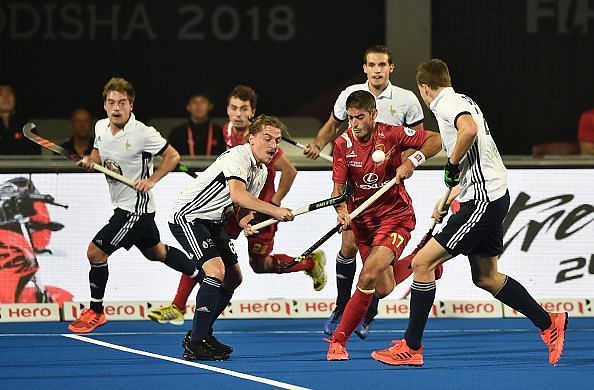 Spain v France - FIH Men&#039;s Hockey World Cup