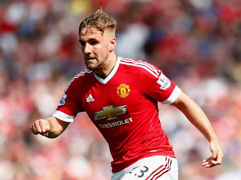 Luke Shaw has regained his place back in the side