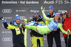 No longer tuning skis, Stuhec's mom can enjoy the wins more