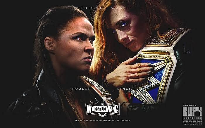 Becky Lynch vs Ronda Rousey at WrestleMania 35