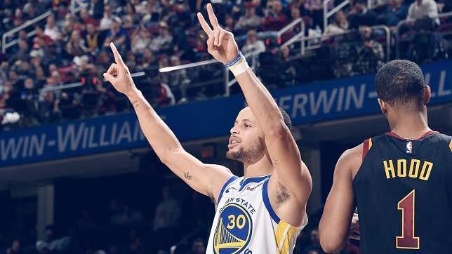 Steph Curry is back to his best after recently recovering from a groin injury.