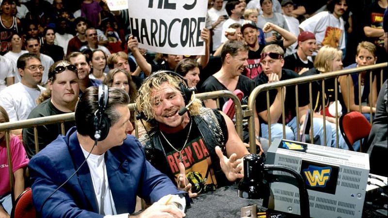 Vince McMahon and Brian Pillman