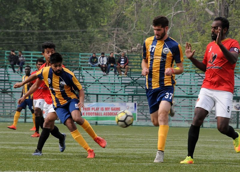 Danish Farooq has been a vital cog in the Real Kashmir midfield so far