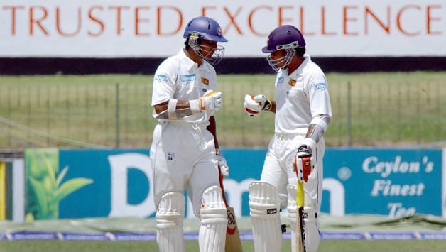 Kumar Sangakkara and Mahela Jayawardene hold the record for the highest 3rd wicket partnership of 624 runs