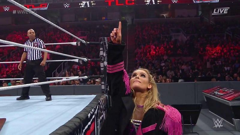 Nattie paid tribute to her father at TLC