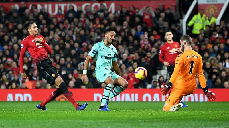 Manchester United hosted Arsenal at Old Trafford.