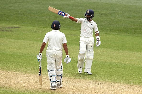 Ajinkya Rahane and Rohit Sharma played crucial innings each in the Test