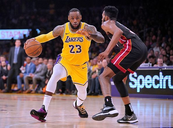 LeBron James moved to the Los Angeles Lakers over the summer