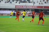 Gokulam Kerala defence heavily marked the Real Kashmir forwards