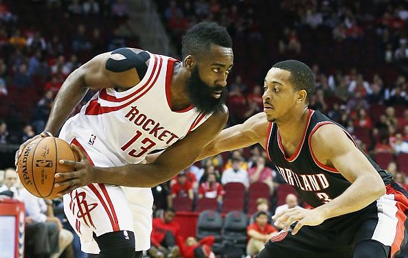 Portland Trail Blazers v Houston Rockets