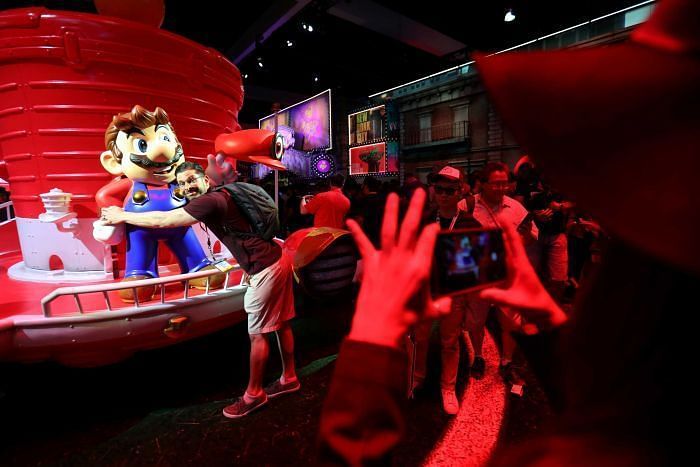 Nintendo&#039;s 2017 E3 booth modeled after Super Mario Odyssey