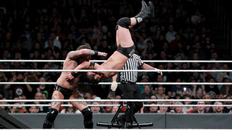 Adam Cole vs Aleister Black contained some nasty looking spots