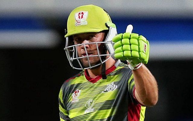 AB de Villiers was back in action in the recently concluded Mzansi Super League.