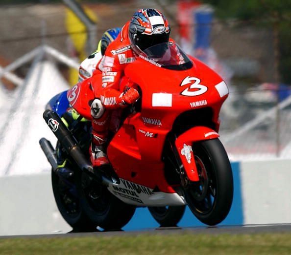 Max Biaggi never won a MotoGP championship despite winning the 250cc championship four times