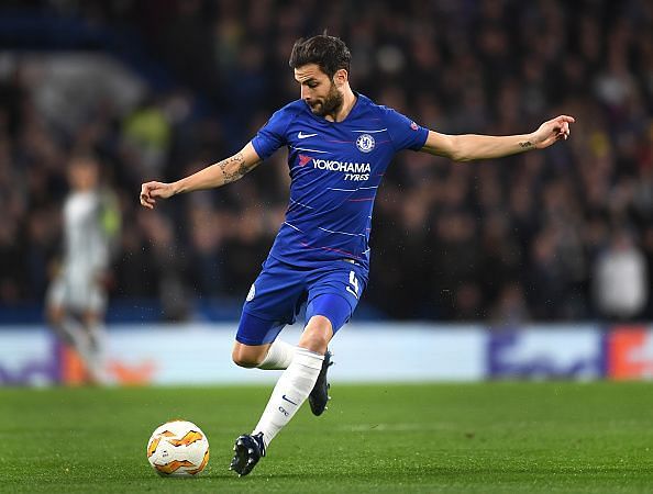 Cesc Fabregas has been relegated to a bit-part role under Maurizio Sarri