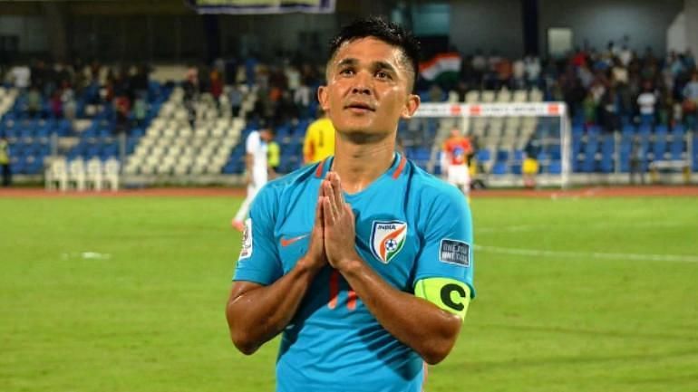 Sunil Chhetri has scored 65 goals for India&Acirc;&nbsp;