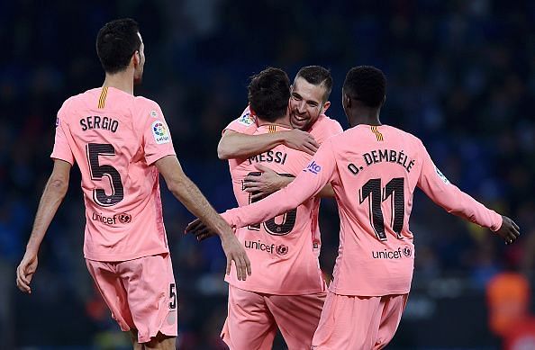 A brilliant all-round performance by La Blaugrana saw them winning 4-0 at the Cornella.